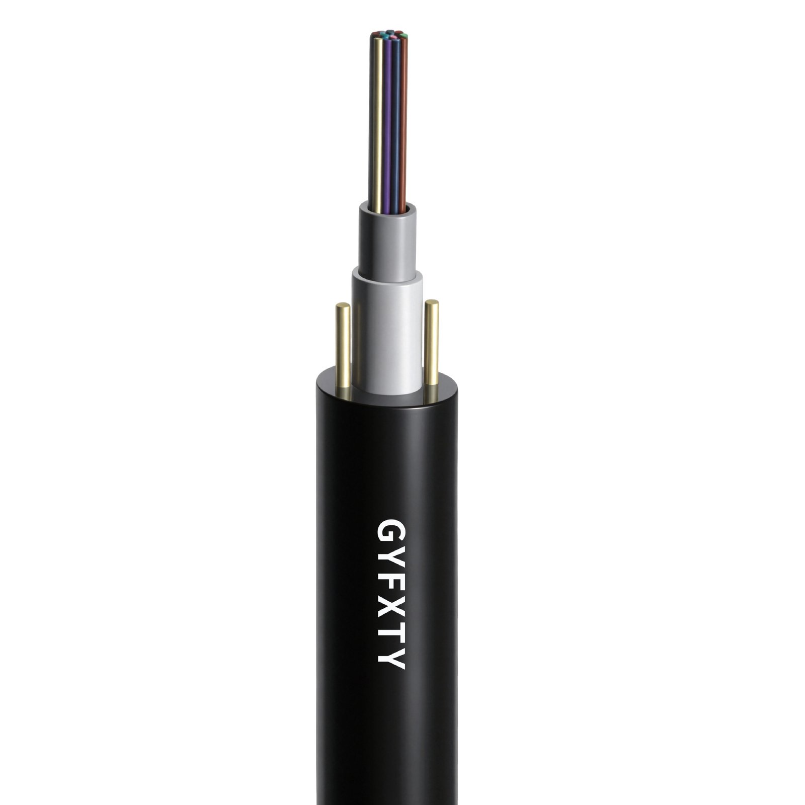 GYFXTY Flat Non-Metallic Central Tube Aerial Cable