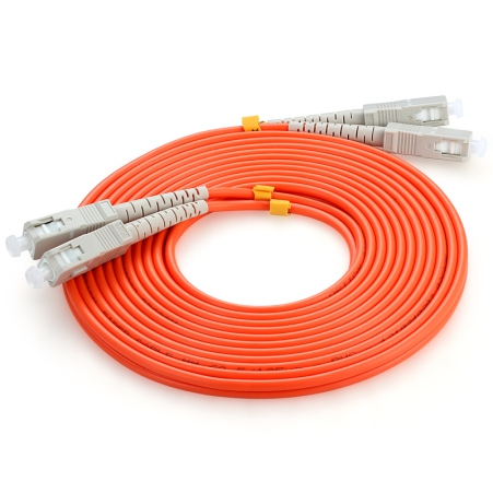 SC to SC Duplex OM1 62.5/125 Multimode Patch Lead OFNR