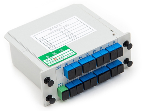 Cassette PLC Splitter 1x8 and 1x16 for Patch Panel Mounting